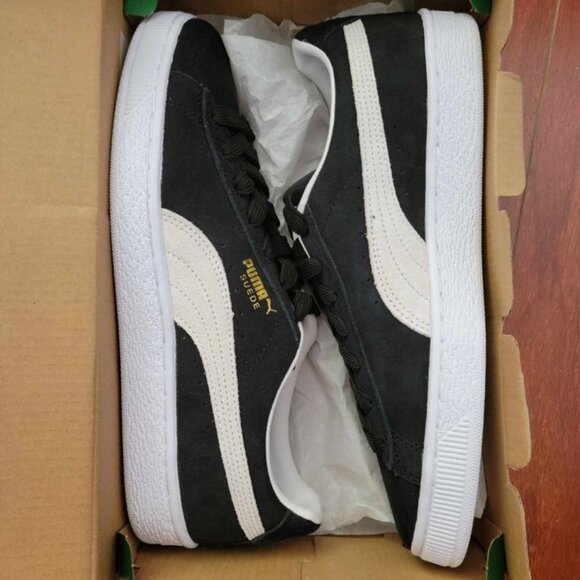 Puma Suede Classic XXI - Black White - Picture 2 of 7
